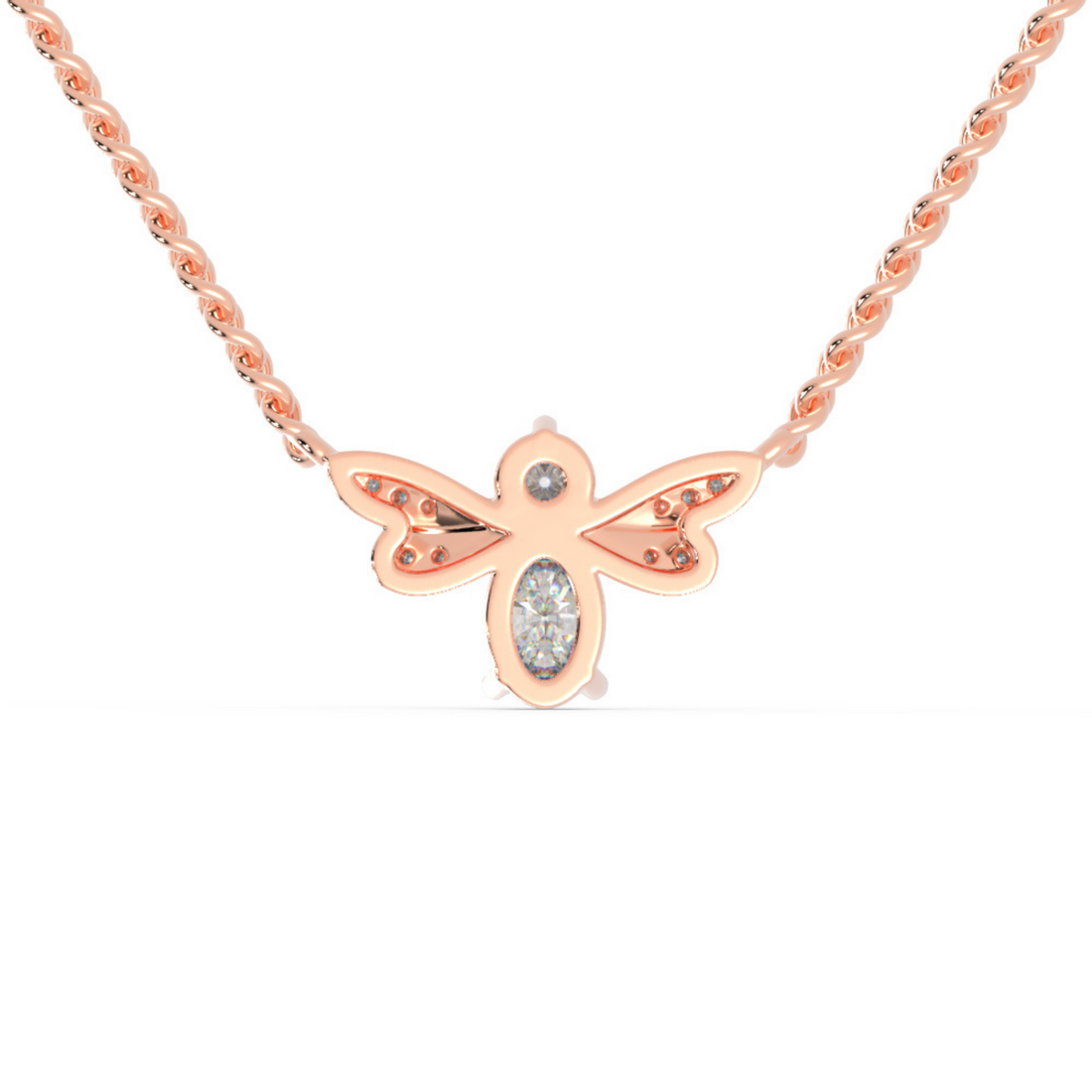 Buy Honey Bee Diamond Necklace For Women