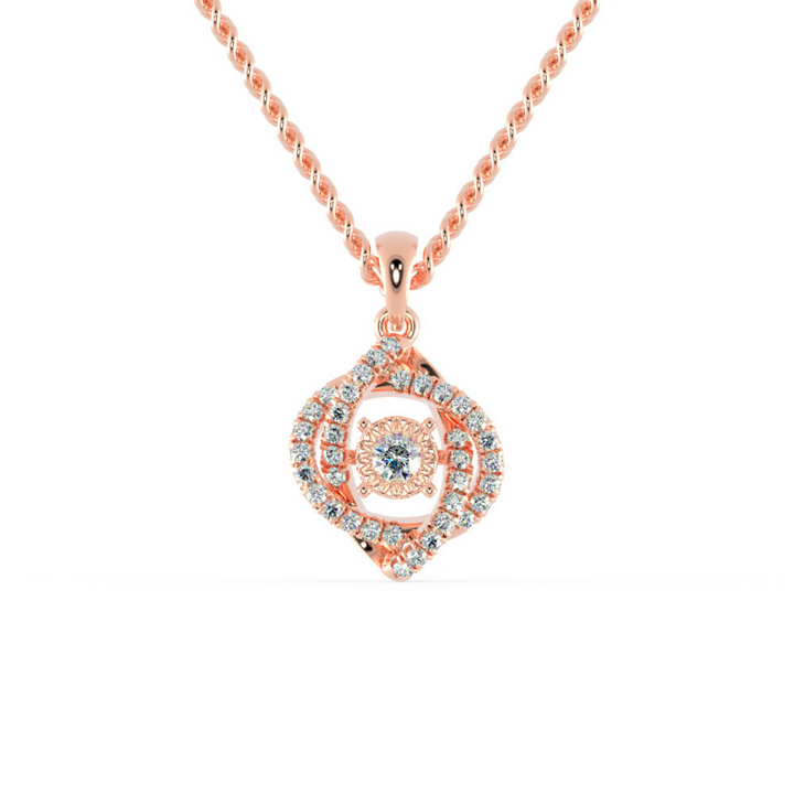 Buy Illusion Setting Diamond Necklace For Women