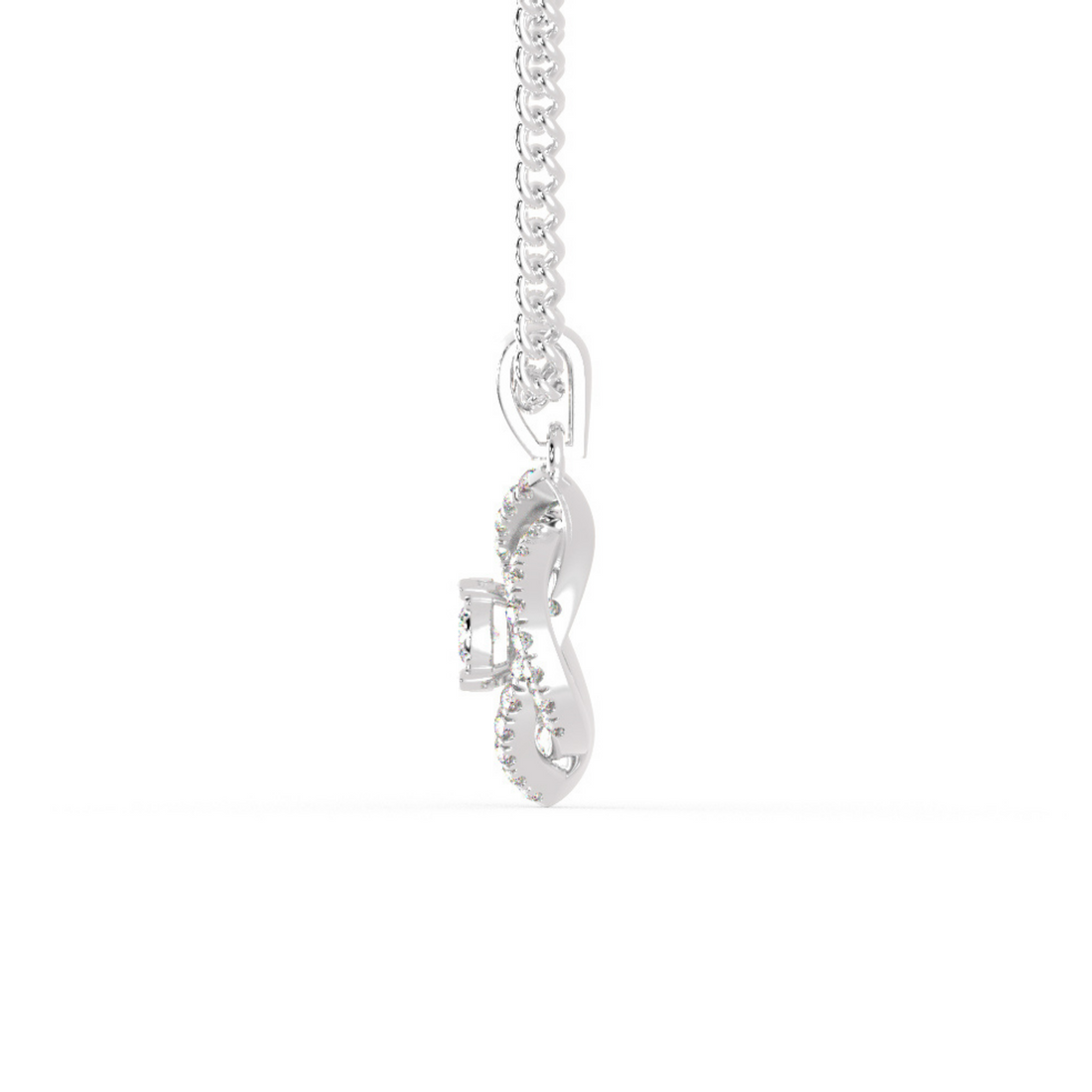 Buy Illusion Setting Diamond Necklace For Women