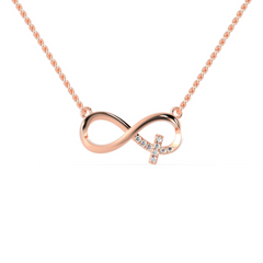 Buy Infinity Cross Necklace For Women