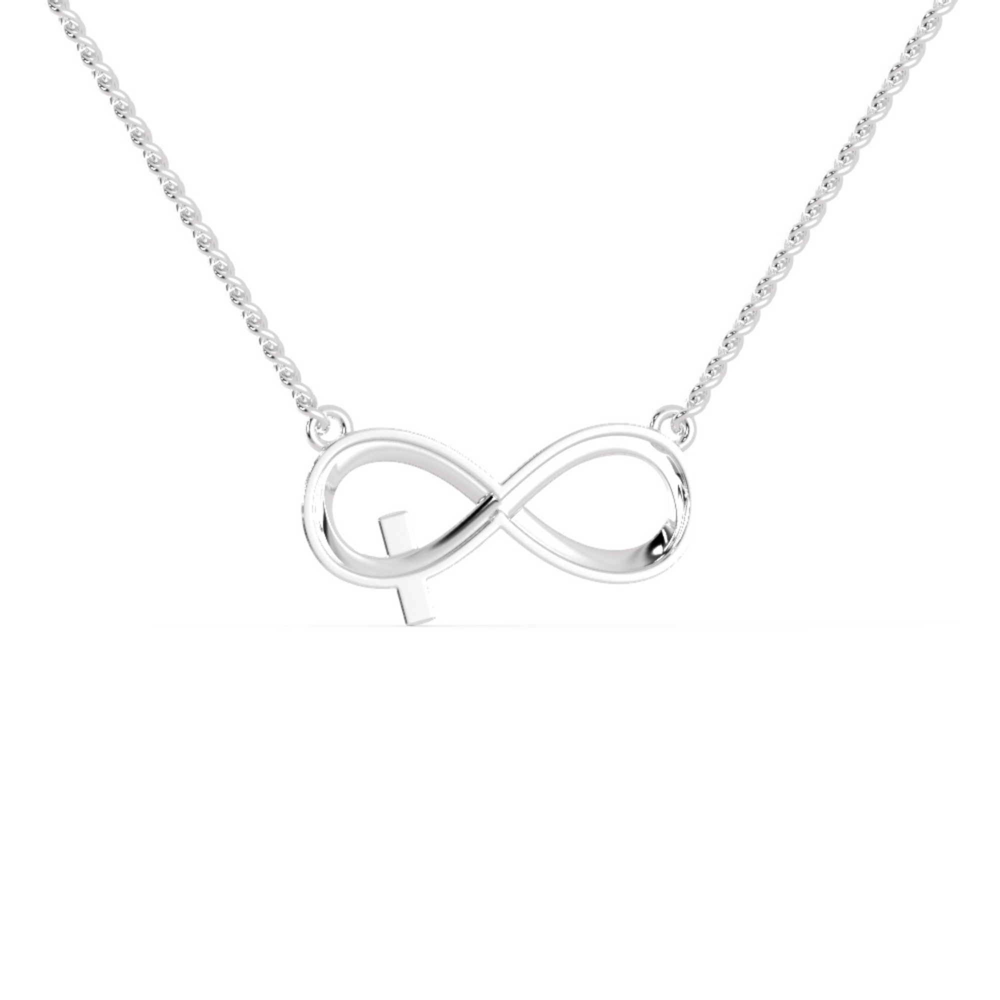 اشتري قلادة الصليب اللانهائي للنساء