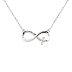 Buy Infinity Cross Necklace For Women