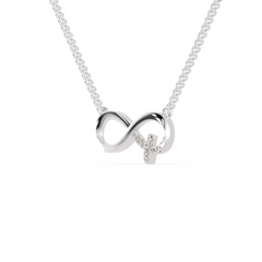 Buy Infinity Cross Necklace For Women