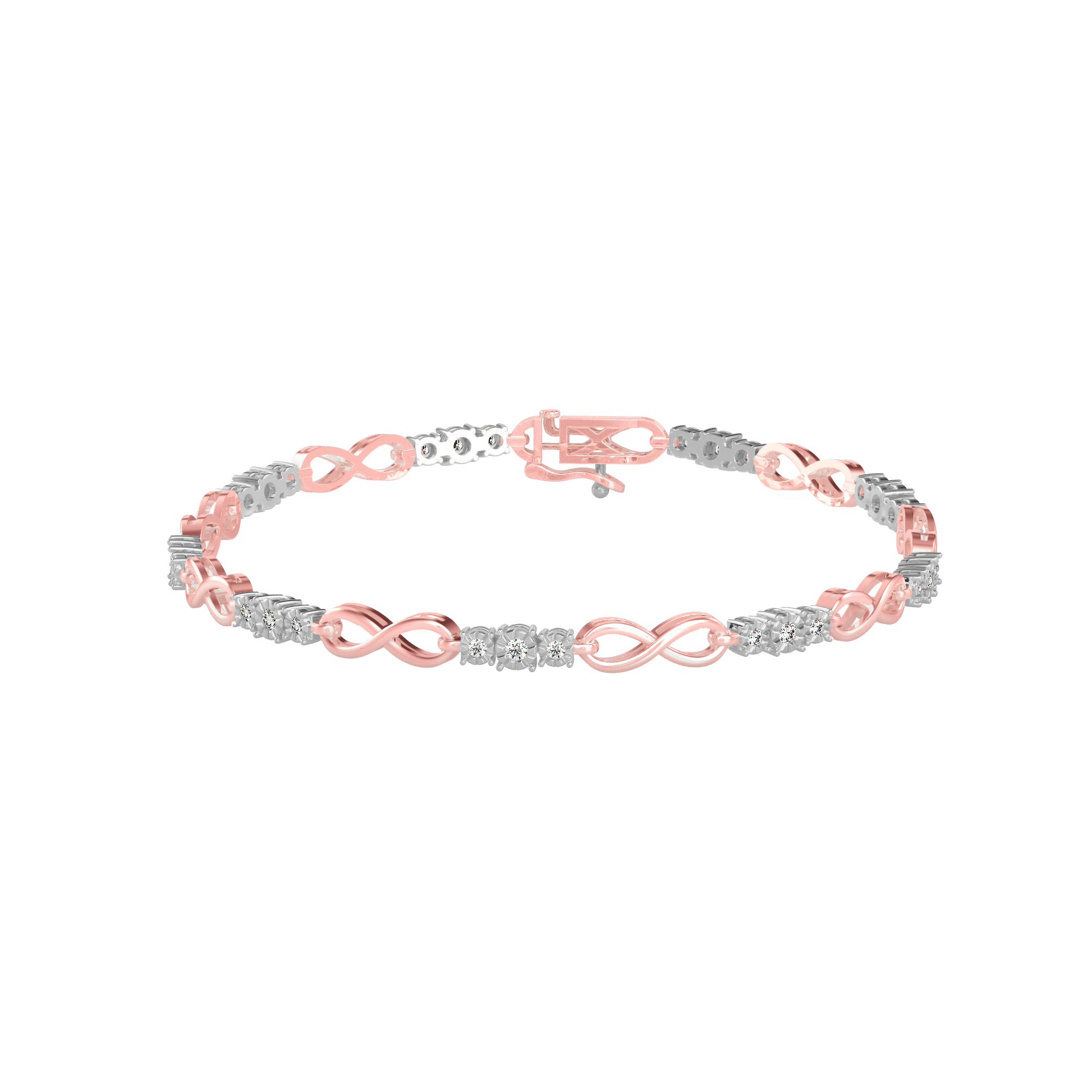 Buy Infinity Diamond Tennis Bracelet For Women