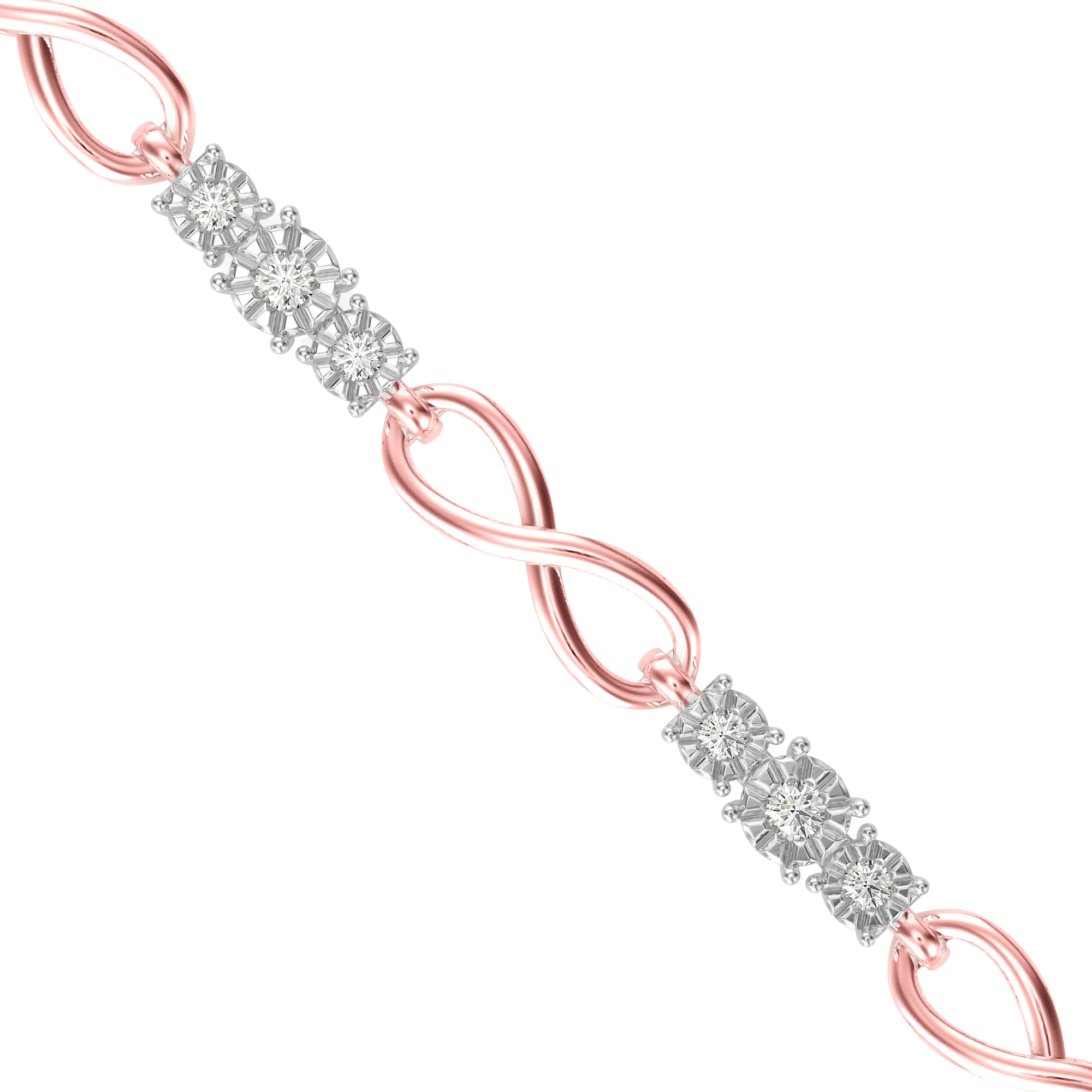 اشتري سوار تنس الماس اللانهائي للنساء