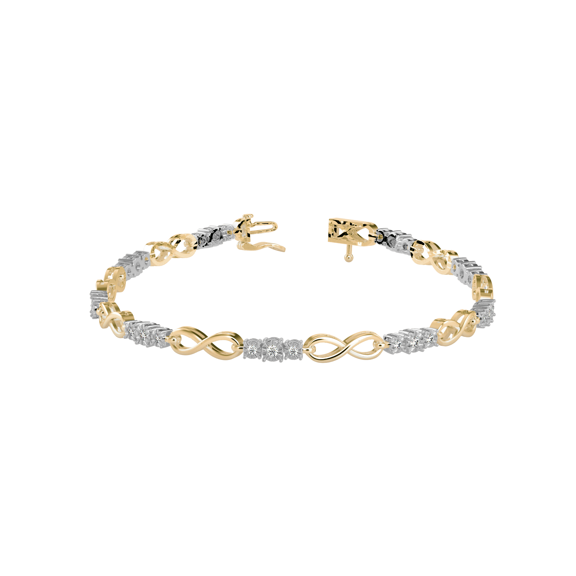 Buy Infinity Diamond Tennis Bracelet For Women