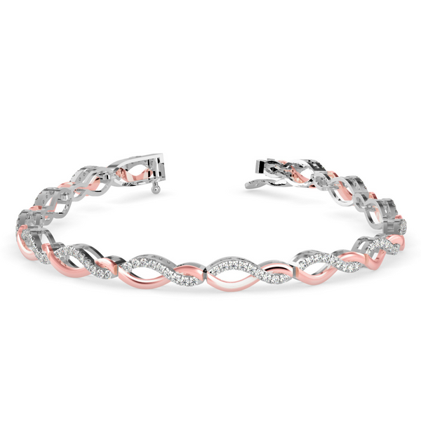 Luxury Look Designer Diamond Bracelet for Women