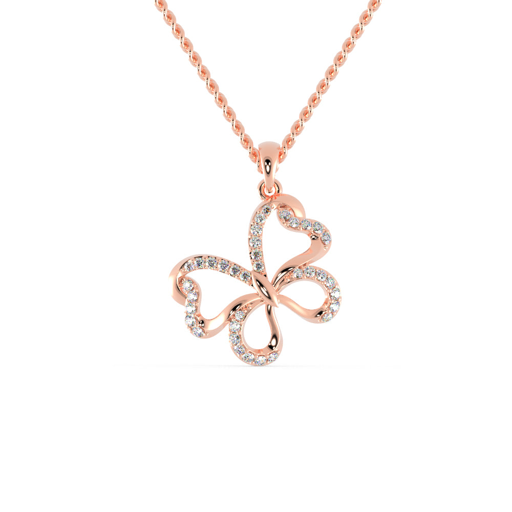 Shop luxury butterfly diamond necklaces – unique designs by EVA GEMS.