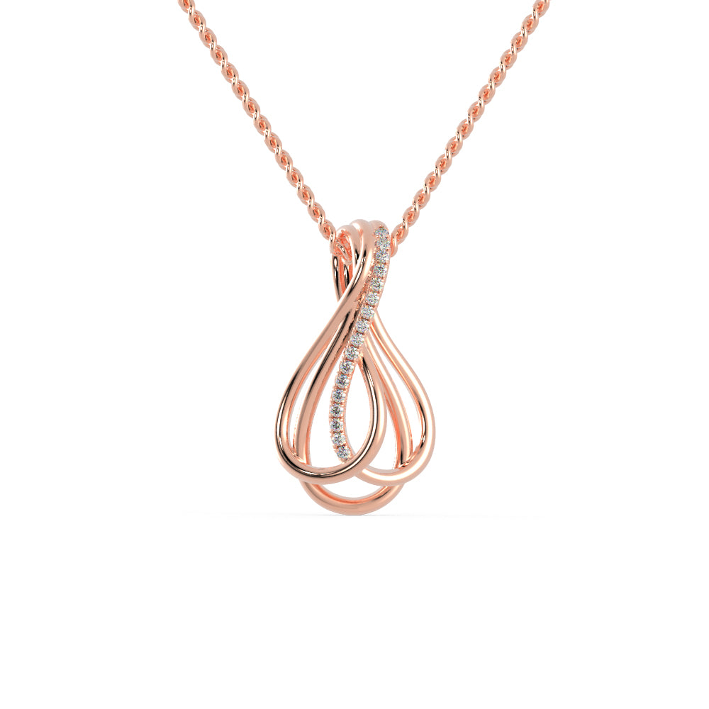 Open balloon Diamond Necklace For Women