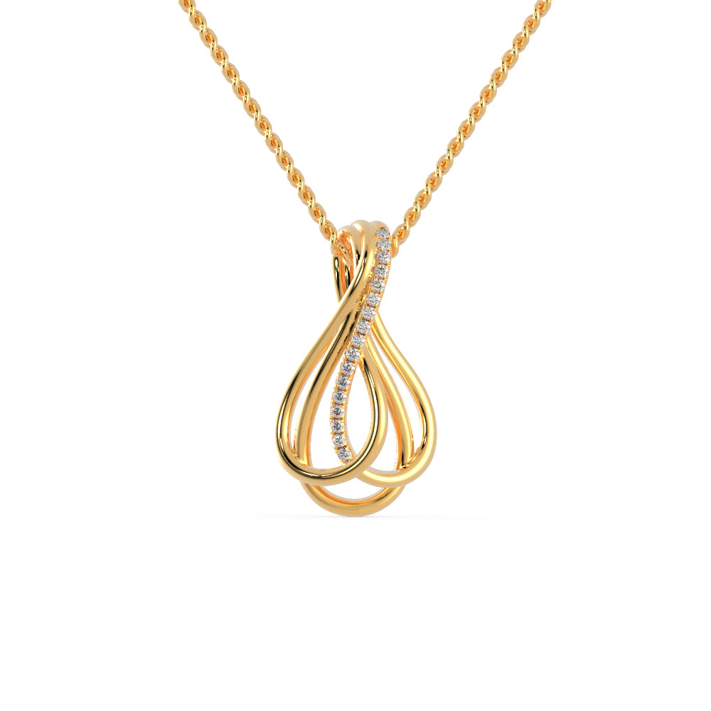 Open balloon Diamond Necklace For Women