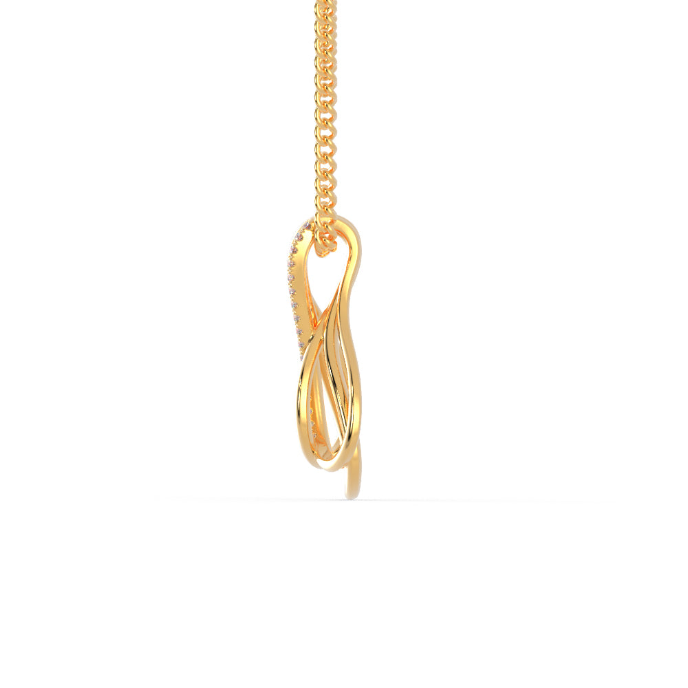 Open balloon Diamond Necklace For Women