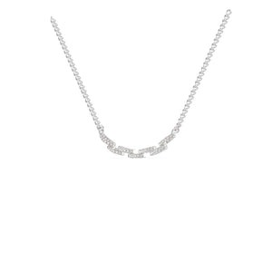 Buy Designer Cluster Diamond Necklace For Women