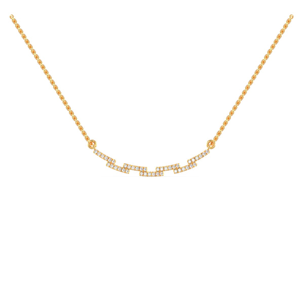 Buy Designer Cluster Diamond Necklace For Women