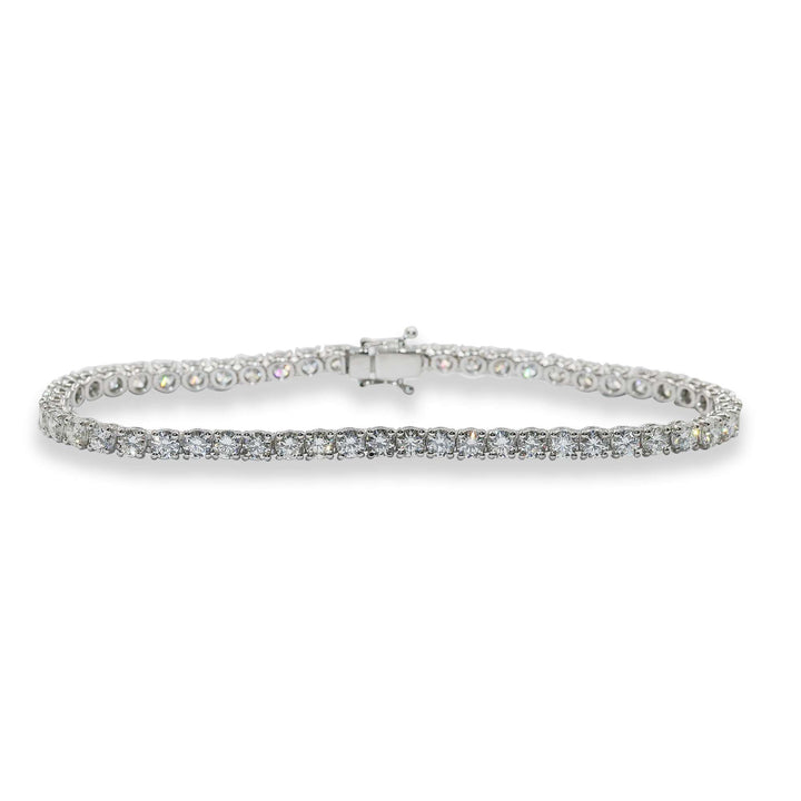 Round Tier Tennis Bracelet