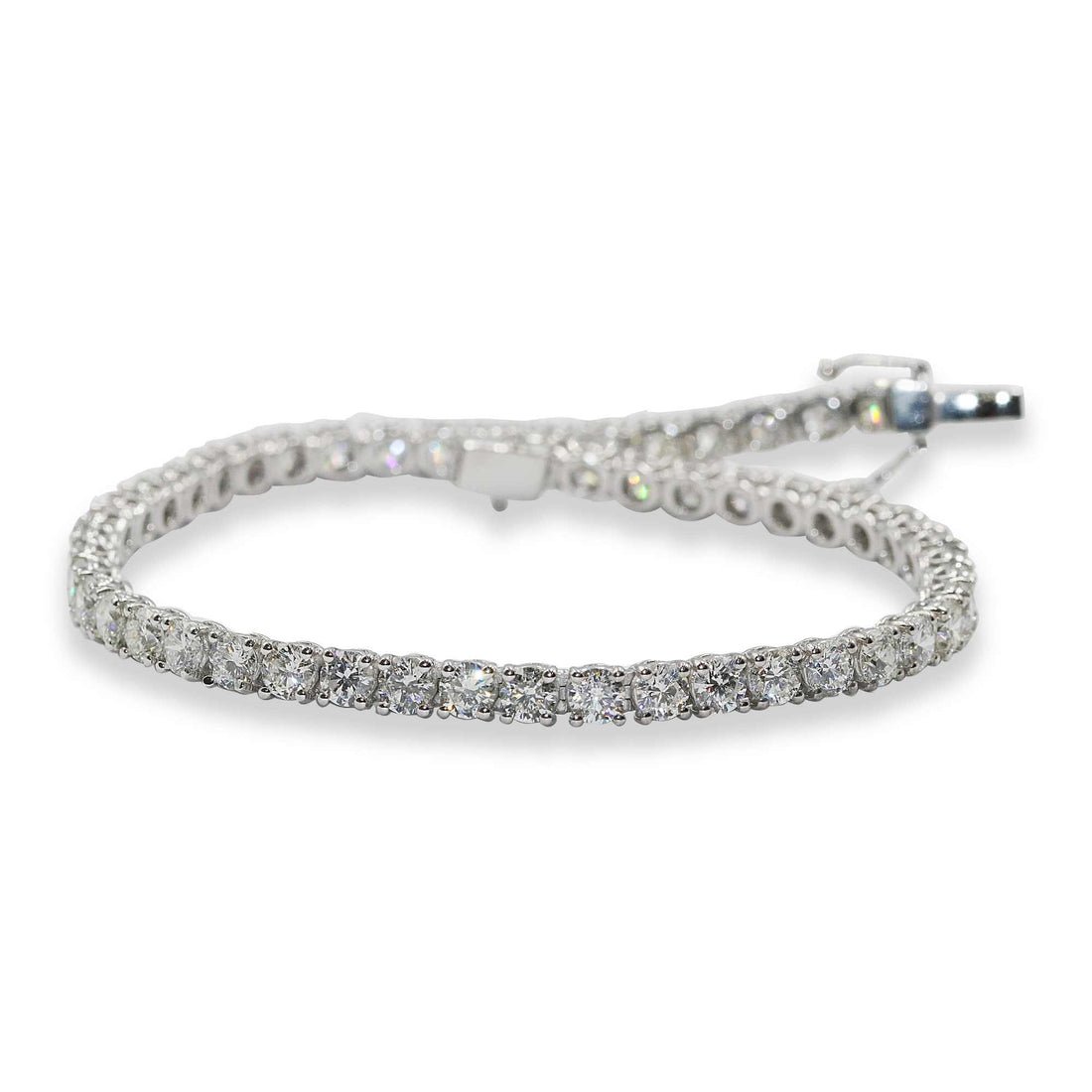 Round Tier Tennis Bracelet