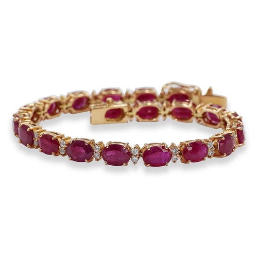 Scarlet Ruby Bracelet