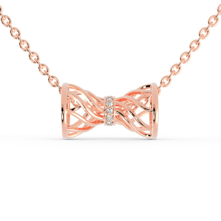 Semiformal Look Diamond Necklace