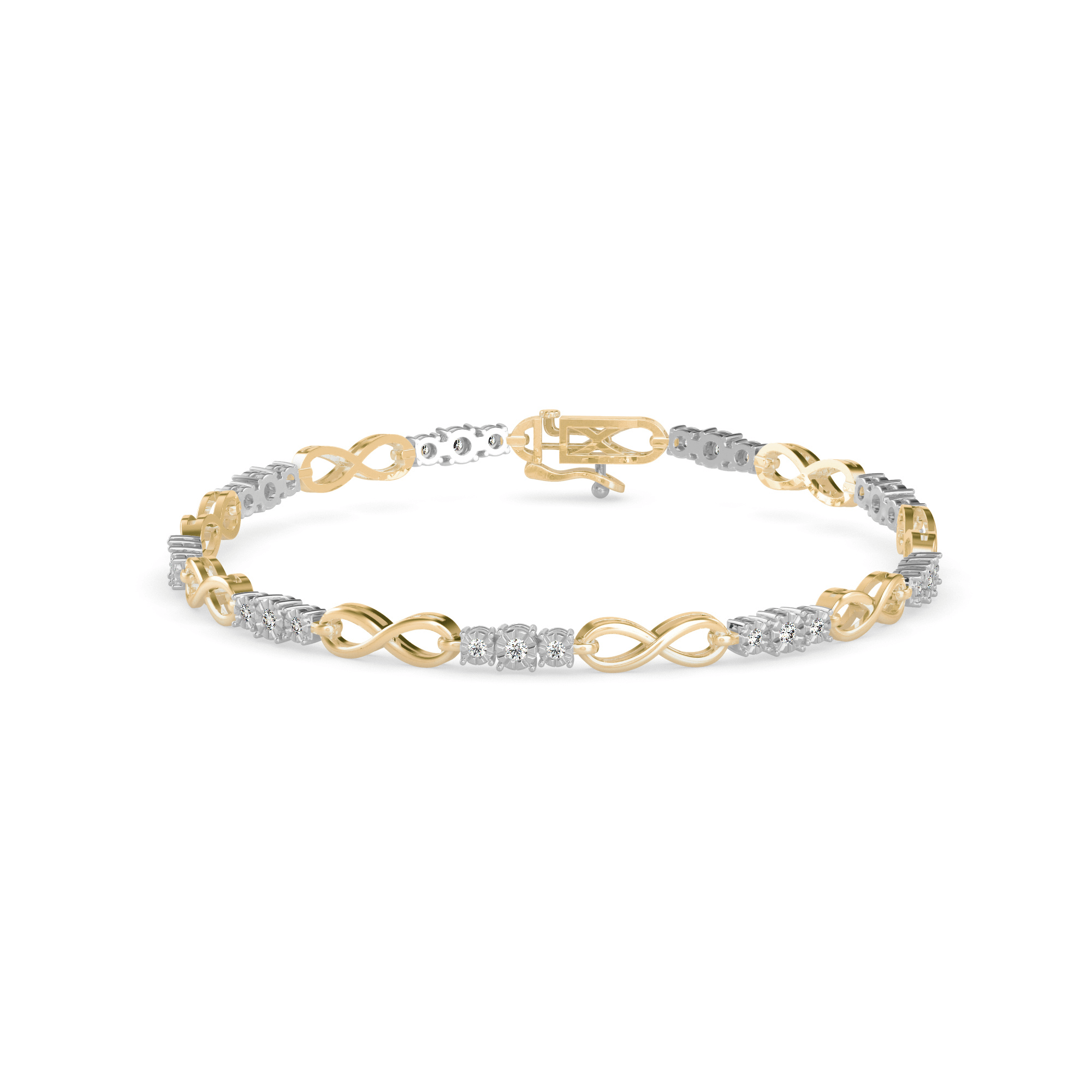 Buy Infinity Diamond Tennis Bracelet For Women