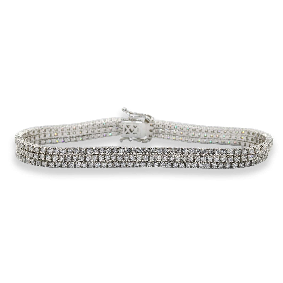 Tri line Diamond Bracelet