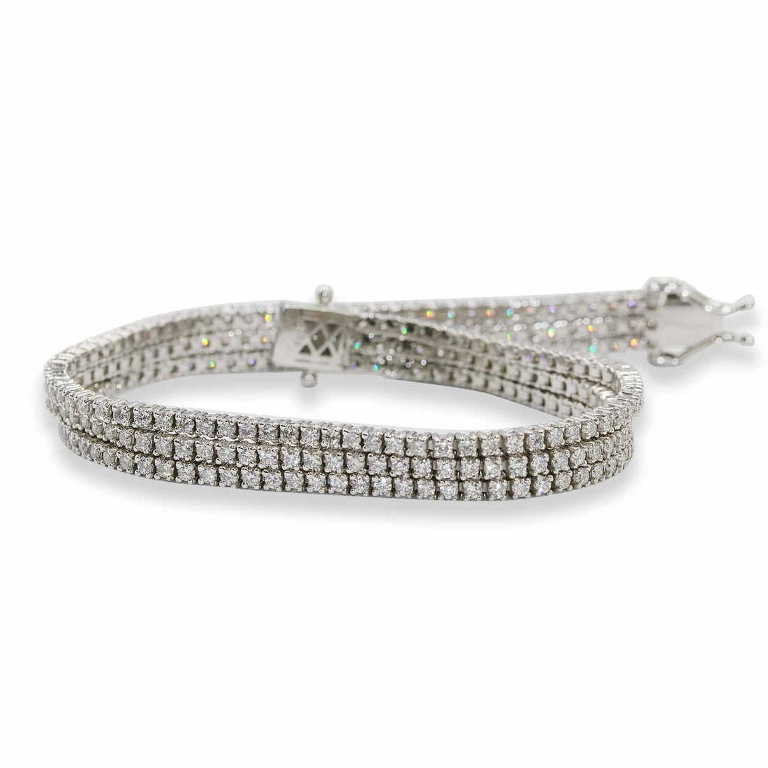 Tri line Diamond Bracelet