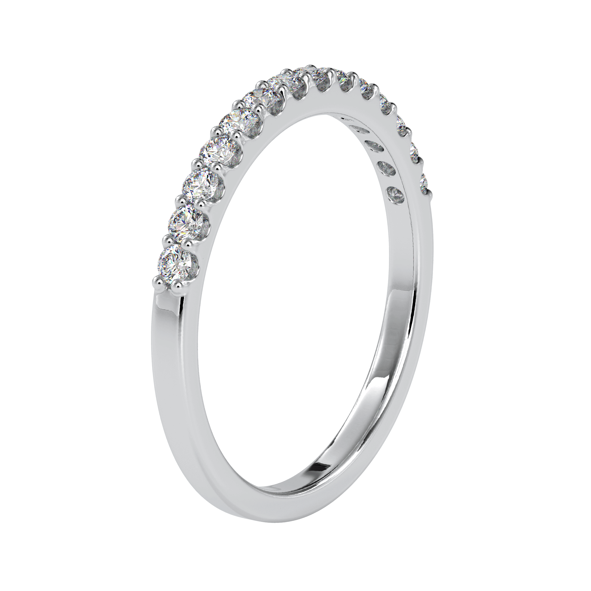 Buy Half Eternity Diamond Ring For Women Ring Eva Gems 