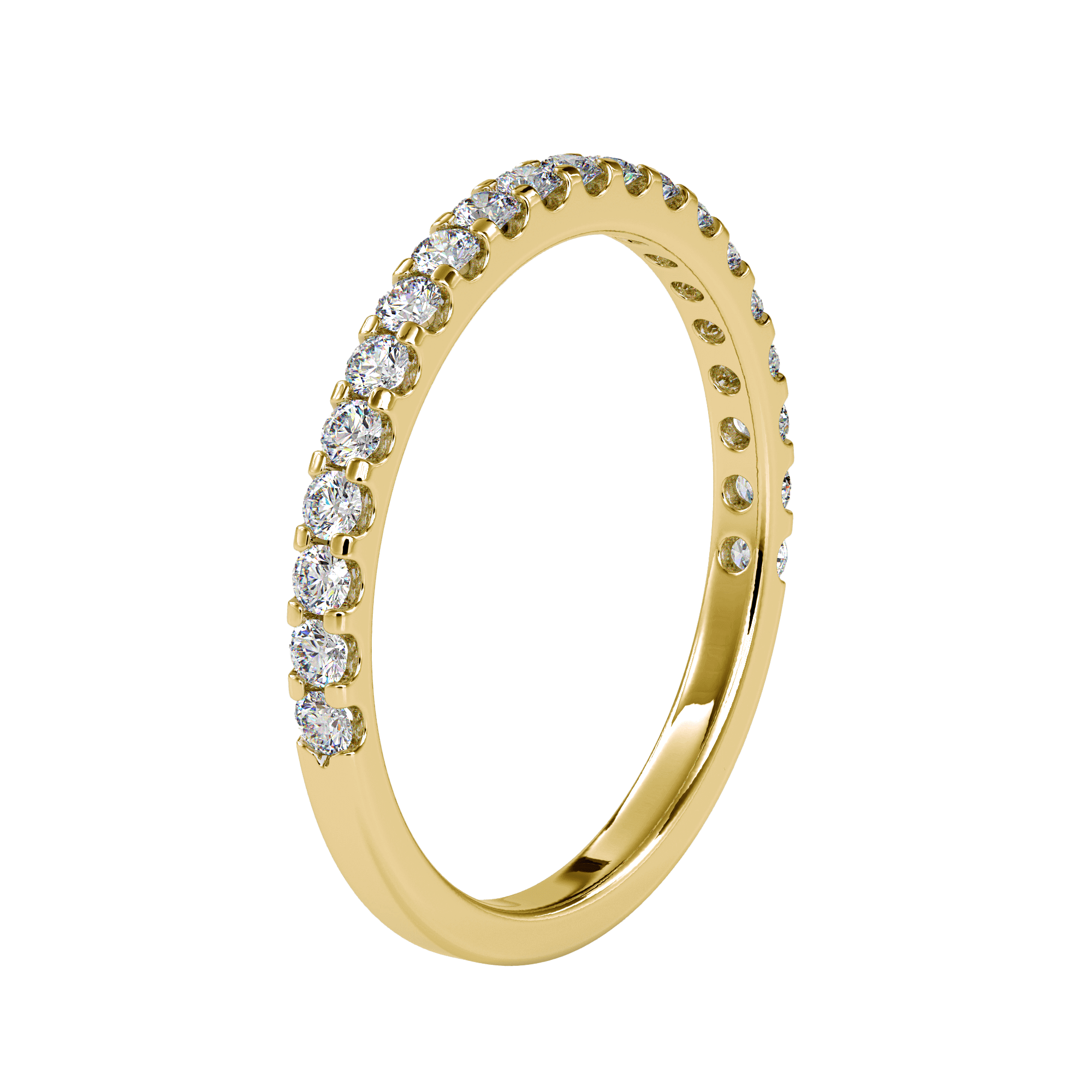 Buy Half Eternity Diamond Ring For Women Ring Eva Gems 
